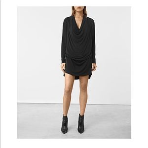 ALL SAINTS NWT Amei Long Sleeve Dress S